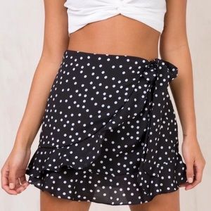 Princess Polly Mini Wrap Skirt